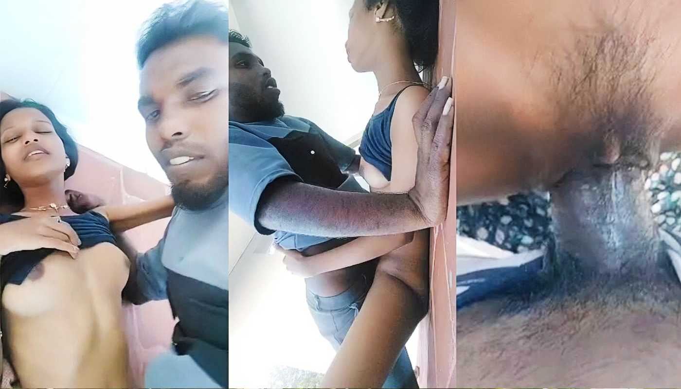 Masalaseen Lover fucking on stairs Viral MMS Sex Video