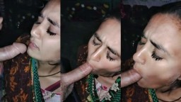 Pakistani Bhabhi Giving Big Lund Blowjob Hot Sex Porn MMS